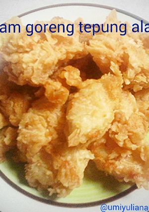 Foto resep Ayam goreng tepung ala KFC tetep kress sampe besok hari