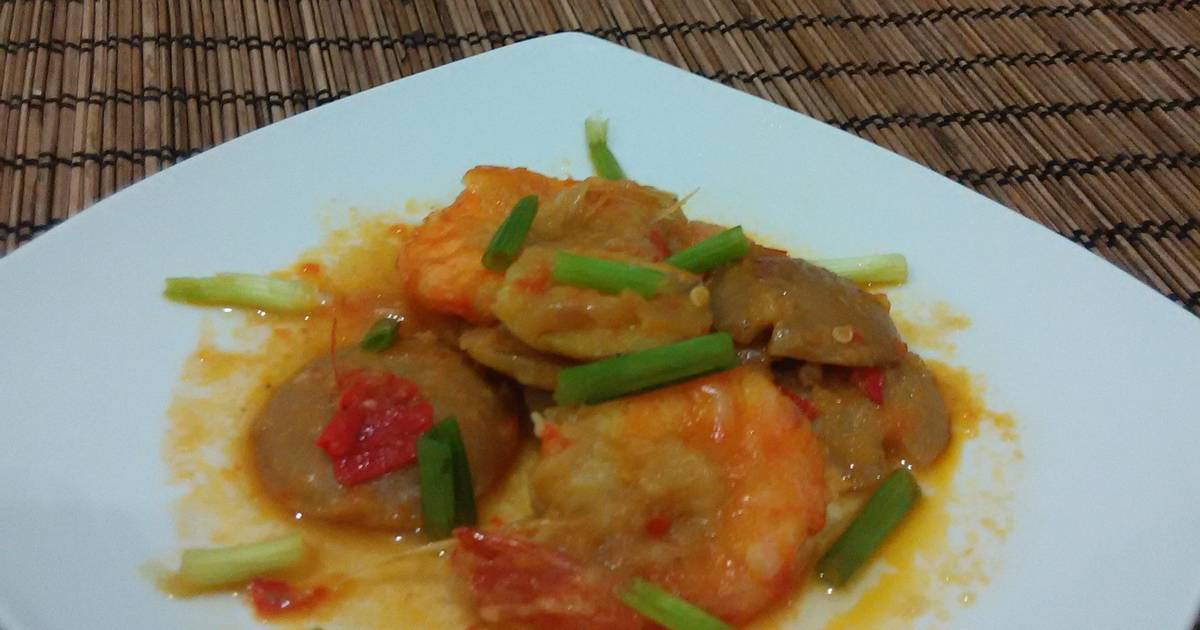  Resep  Balado Jedang jengkol udang  oleh Shanty Anggraini 