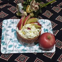 A picture of Apple shrikhand.