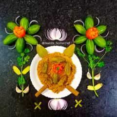 A picture of Parwal Korma.