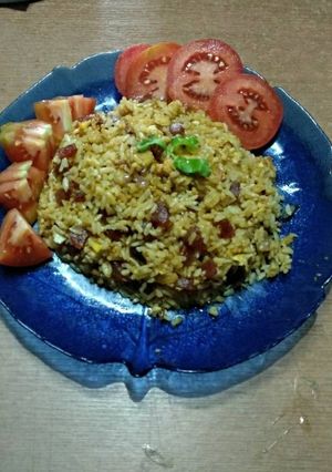Foto resep Nasi Goreng Lapchiong (non halal)