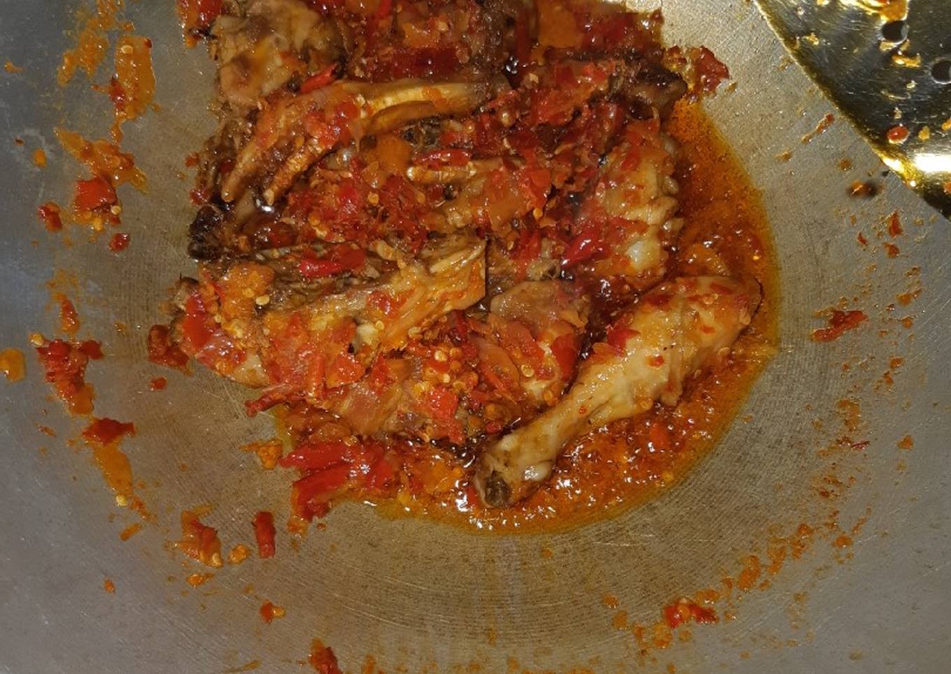 Ayam balado/Ayam cabe merah