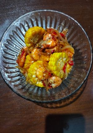 Foto resep Udang Asam Manis