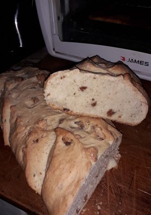 Una foto de Pan con chicharrón