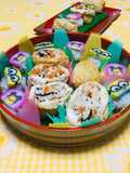 Japanese Sushi de Age Inarizushi bolas de arroz para niños
