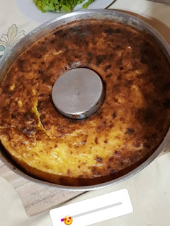 Una foto de Torta de Choclo. Chipa guazu Comida típica paraguaya