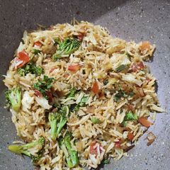 A picture of Broccoli Fried Rice.