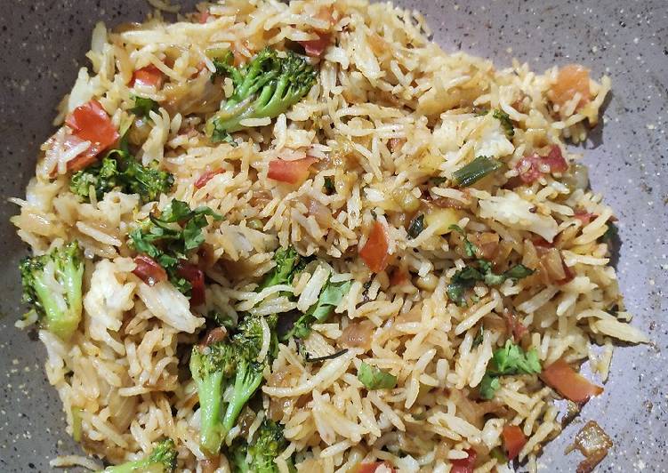 Easiest Way to Make Ultimate Broccoli Fried Rice