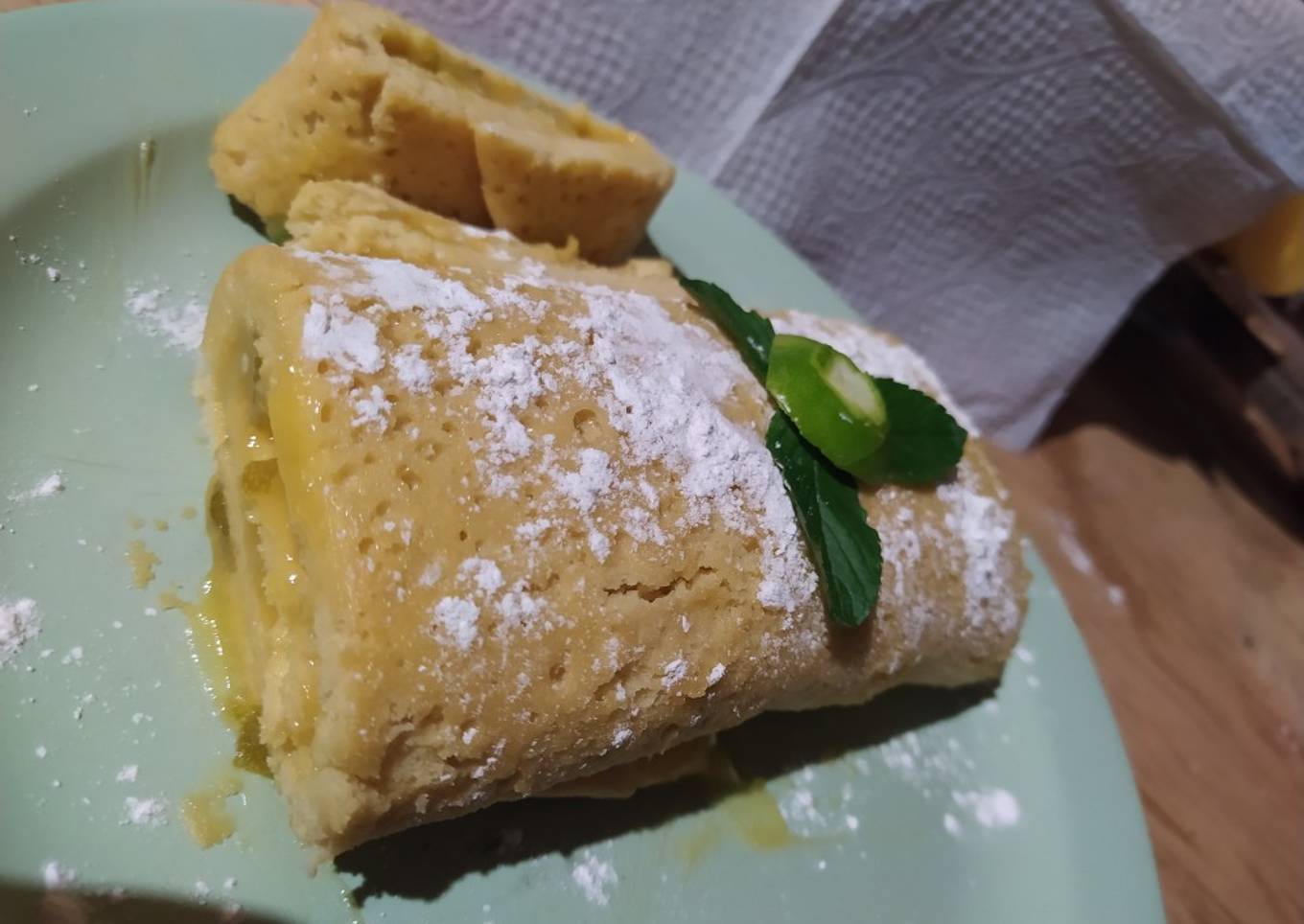 Jerry Roll de limón