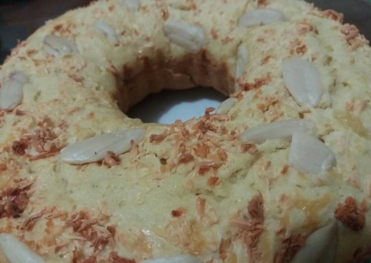 Cara Gampang Membuat Brudel Manado keju almond yang Enak Banget