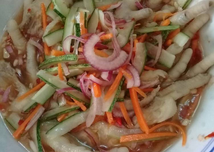 Bumbu Acar ceker thailand | Resep Membuat Acar ceker thailand Yang Enak Dan Lezat