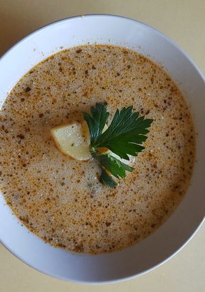 Savanyú krumplileves recept fotója
