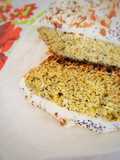 Budín de limón y amapolas