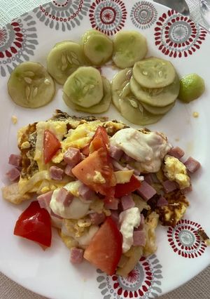 Une photo de Wrap omelette
