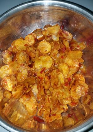 Foto resep Keripik singkong uuuccchhh aacchhh🌶🌶🌶