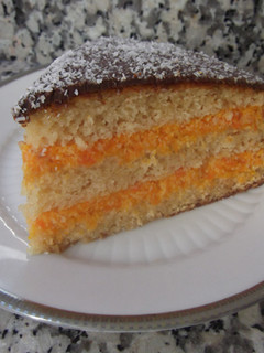 Una foto de Tarta de zanahoria y coco
