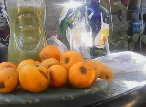 Una foto de Smoothie de Hierba Santa con sandía