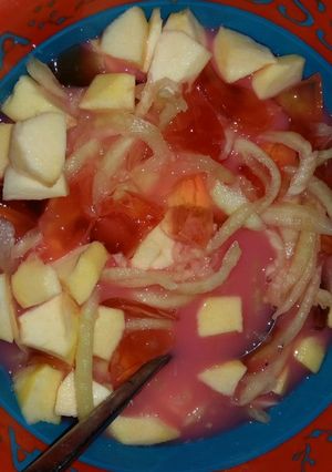 Foto resep Es buah melon serut
