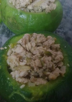 Una foto de Zapallitos Rellenos de Pollo y Sustituto de Pollo🇦🇷❤️