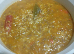 Foto principal de Lentejas con arroz con thermomix