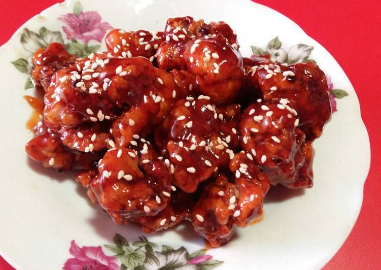 Resep Pork goreng saus madu Anti Gagal