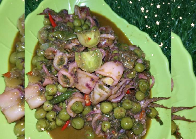 Resep Cumi mercon cempoka Lezat