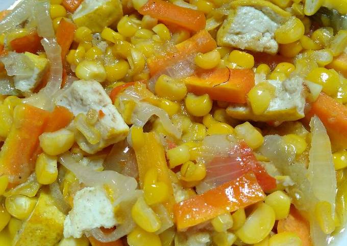 Resep Tumis Jagung Tahu Orenji yang Bisa Manjain Lidah