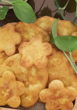 عکسی از دستور اگردک یه نان ساده وسبک برای افطار