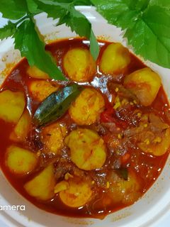 #স্পাইসি এগ কারি (Spicy egg curry recipe in bengali) রেসিপির প্রধান ছবি