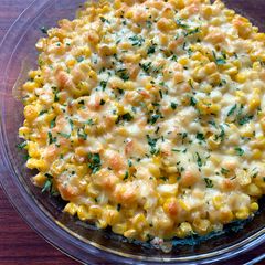A picture of Sweet Corn & Cheese Bake.