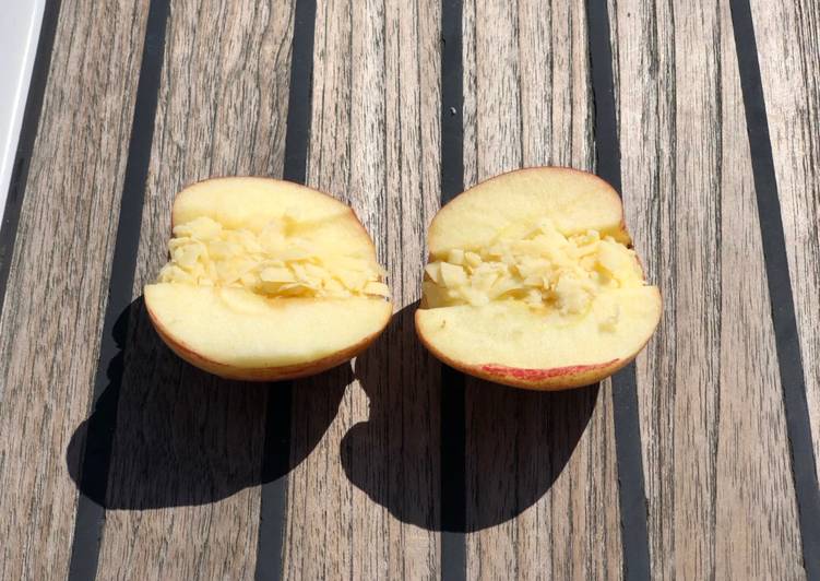 Recipe of Super Quick Homemade Seven Seas Cheese filled Apples