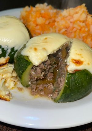 Una foto de Zapallitos rellenos