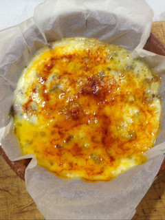 Una foto de Provolone relleno de setas