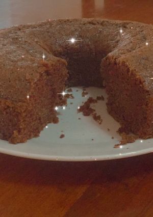 Una foto de Bizcochuelo de chocolate vegano