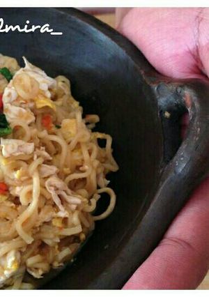 Foto resep Mie Nyemek Pedas Praktis