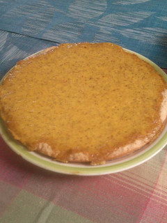 Una foto de Tarta de naranja y chia