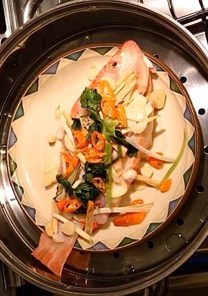 Foto resep Tim Ikan Nila Diet