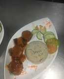 Rollo de cerdo con salsa agridulce