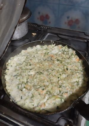 Una foto de Tortilla de Zapallo Italiano
