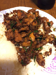A picture of Thai Basil Chicken.