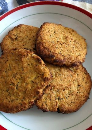 Una foto de Galletitas de limón, miel y amapolas
