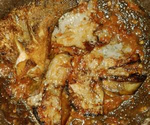 Gampangnya Menyajikan Sambal terasi terong penyet Praktis Enak