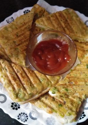 A picture of Healthy Oats toast.