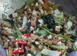 Foto resep Kerang dengan sayur2