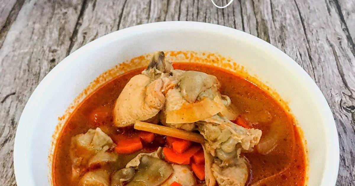 Resipi Tomyam Ayam Simple Oleh Kamekmizah Cookpad