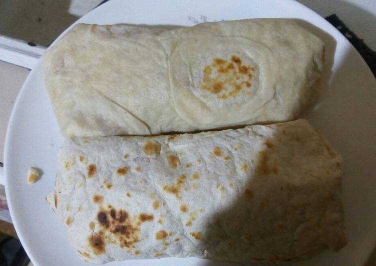 Burritos de pollo