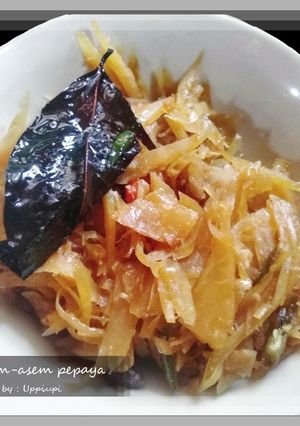 Foto resep Ngasem-asem pepaya