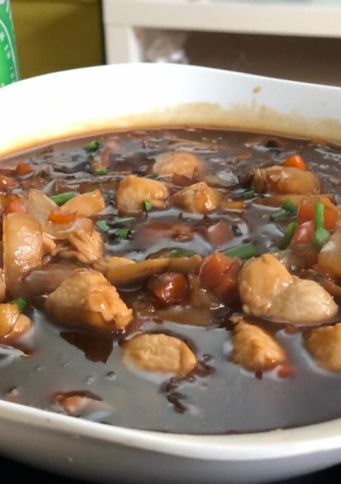 Una foto de Pollo teriyaki