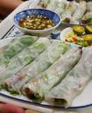 Bánh ướt thịt nướng