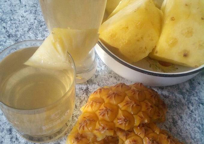 Refresco de piña Receta de Mercedes Huaman Flores- Cookpad